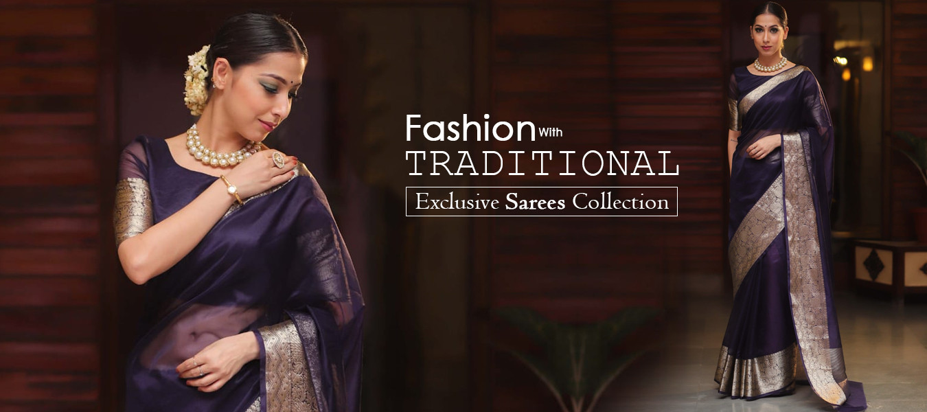 Traditional silk sarees collection
